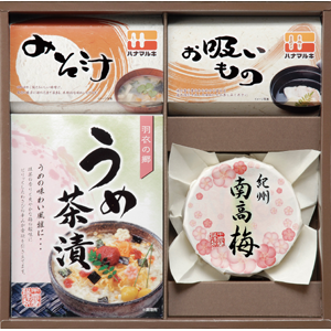 紀州南紅梅・信州ハナマルキギフトセット