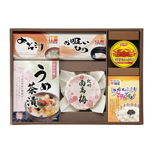 紀州南紅梅・信州ハナマルキギフトセット