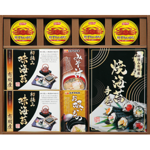 初摘み有明海苔・ニッスイ紅ずわいがにセット