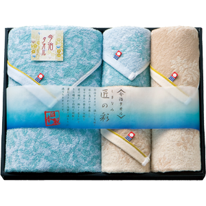しまなみ匠の彩　バスタオル・フェイスタオル 2P・ウォッシュタオル