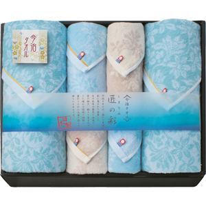 しまなみ匠の彩　バスタオル 2P・フェイスタオル 2P・ウォッシュタオル 2P