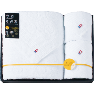 しまなみ匠の彩　月雫　バスタオル・フェイスタオル・ウォッシュタオル