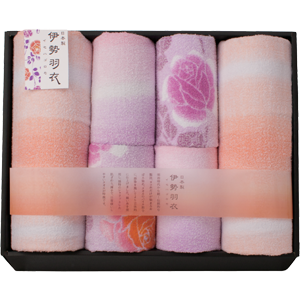 伊勢羽衣　バスタオル 2P・フェイスタオル 4P