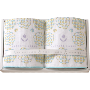 プライベートレーベル　タオルハンカチ 2P