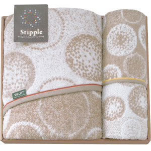 スティップルバイロフト吸水速乾　バスタオル・フェイスタオル