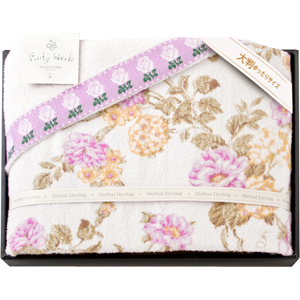 プリティーハーブ　大判バスタオル　ピンク(PI)