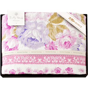 プリティーハーブ　大判バスタオル　ピンク(PI)