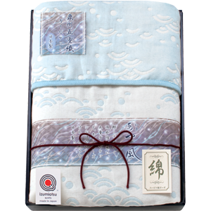 泉州あやの風　五重織ガーゼハーフケット