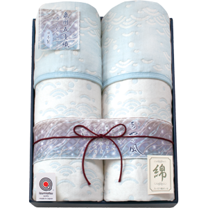 泉州あやの風　五重織ガーゼケット 2P