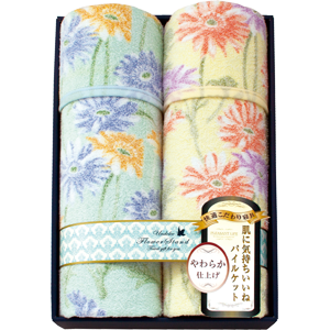 アンドルチェ　フラワースタンド　おぼろタオルケット 2P