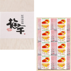 はちみつレモン・フルーツ梅干個別包装ギフト詰合せ